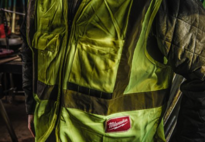 High-Visibility Vest Yellow - S/M image