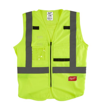 High-Visibility Vest Yellow - L/XL image