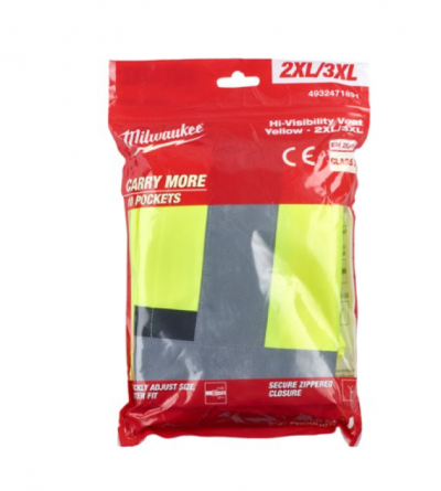 High-Visibility Vest Yellow - XXL image
