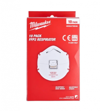 FFP2 Respirator w/ valve - 10 pack image